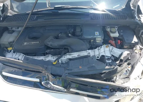 2014 Ford C-Max Hybrid Sel из США, поврежденный, VIN 1FADP5BU7EL504471